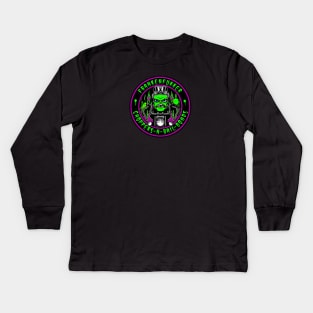 FRANKENFUKKER - CHOPPERS N BAIL BONDS Kids Long Sleeve T-Shirt